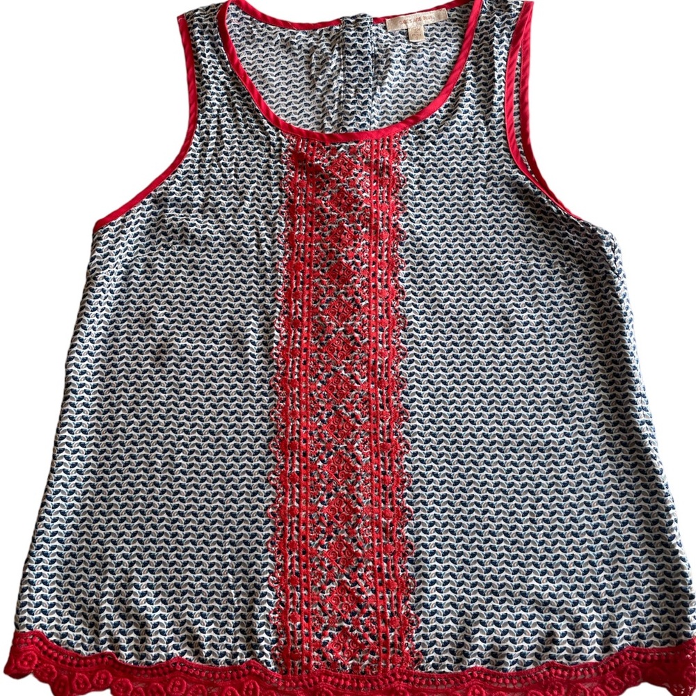 Sleeveless Skies are Blue Summer Top